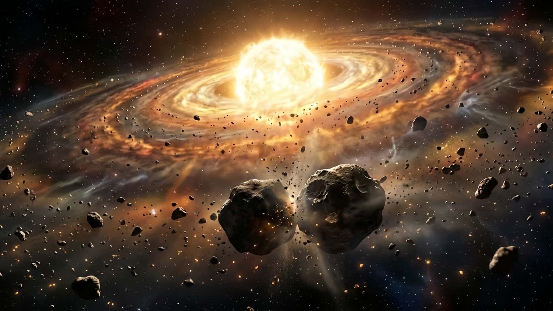 科学家在太阳系发现一个奇特天体，它由3个碎片拼接而成